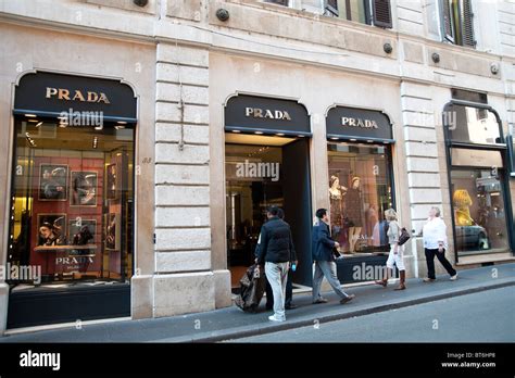 Boutique di Prada a Roma.